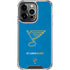 NHL St. Louis Blues Distressed iPhone 15 Pro Clear Case